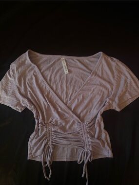 Love Charm Crop Top in Lavender